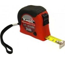 Рулетка MATRIX 31052 Double Fixation, 3 мх16 мм