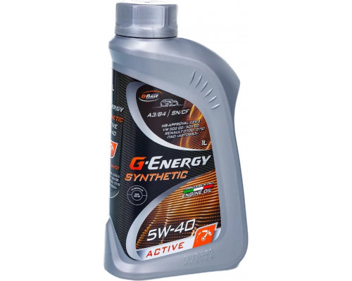 Масло моторное G-ENERGY Synthetic Active 5W-40 1 л 253142409