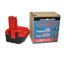 Аккумулятор P.I.T. Bos-12-1,5 NI-CD 12V 1.5 Ah Bosch (подходит к gsr12-2v bd)