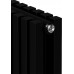 Радиатор отопления ROYAL THERMO Shift Q30 C2180-12 секц. RAL9005m дизайнерский НС-1631269