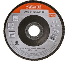 Круг лепестковый Sturm 9010-01-125x22-60 125х22, p60