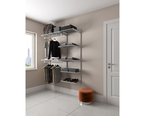 Гардеробная система ПРАКТИК HOME OptimaG150 графит S70299917515