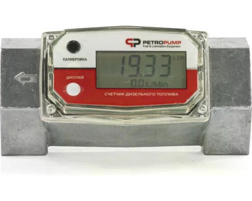 Счетчик PETROPUMP AC-TM1.5 электронный для бензина и ДТ, 1 1/2