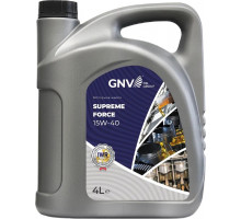 Масло моторное GNV Supreme Force 15W40 4 л GSF1011564011111540004