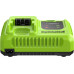 Зарядное устройство для аккумуляторов GREENWORKS 2958707 ультрабыстрое 24V, 8А