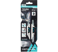 Пилки по металлу METALLICA Optima T218A 75/50мм шаг 1,2мм, HSS крив. рез, по стали 2-5мм 2 907979