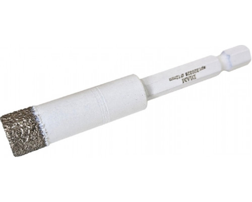 Сверло алмазное DIAM 12x35x1/4 HEX-E Extra Line V-TECH (в спекание) 320328