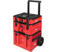 Ящик для инструмента DLT серия RED PRO №1 dlt, (кейс №5, кейс №4, кейс-тележка №2) 4050