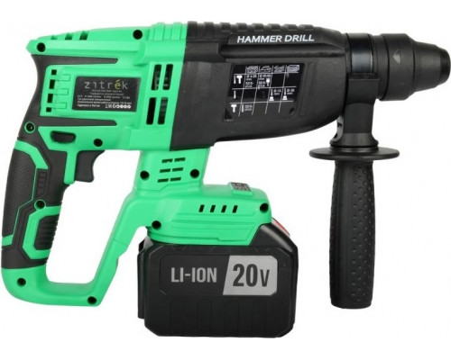 Перфоратор аккумуляторный ZITREK ZKCH20 PRO (Li-ion 2x6.0Ач, з/у, кейс) 083-1060