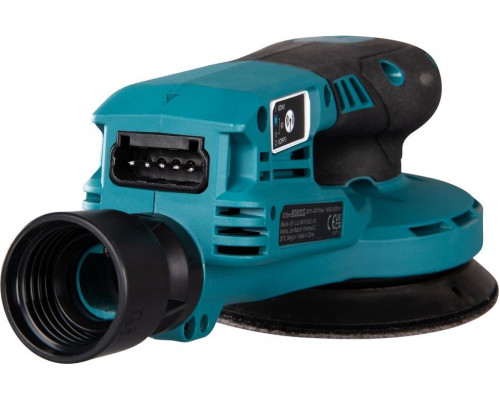 Виброшлифмашина эксцентриковая аккумуляторная MAKITA BO003CGZ с выносным аккумулятором