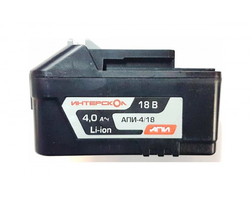 Аккумулятор ИНТЕРСКОЛ 18.0V 4,0 Ач Li-Ion (2400.021) 2400.021