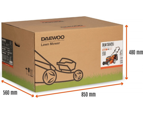 Газонокосилка аккумуляторная DAEWOO DLM 5042Li без АКБ и ЗУ