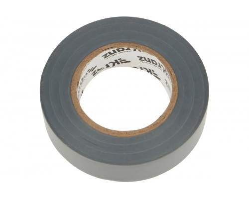 Изолента Kranz KR-09-2208 ПВХ 19 мм х25 м, серая