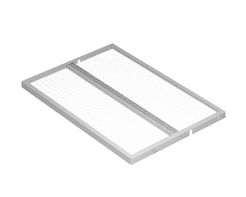 Полка ПРАКТИК HOME GShM60x40 мелкосетчатая, белая