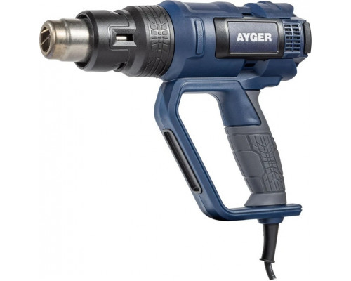 Фен строительный AYGER AHG2000LCD