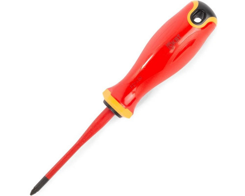 Отвертка диэлектрическая POZIDRIV КВТ PZ1x80 серия СЛИМ 103009