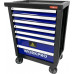 Тележка инструментальная WORKPRO WP285002B, 7 ящиков с 9 ложементами