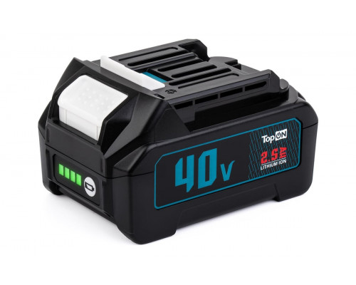 Аккумулятор TopON для Makita 40В 2.5ah (li-ion) TOP-MAK-BL4025