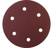 Круг шлифовальный на липучке PATRIOT VELCRO 225 мм 6 отв. P180 (10шт) 820010135