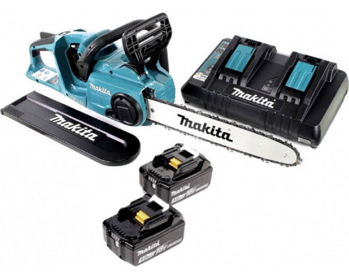 Пила цепная аккумуляторная MAKITA DUC353PT2 (2xbl1850b, dc18rd)