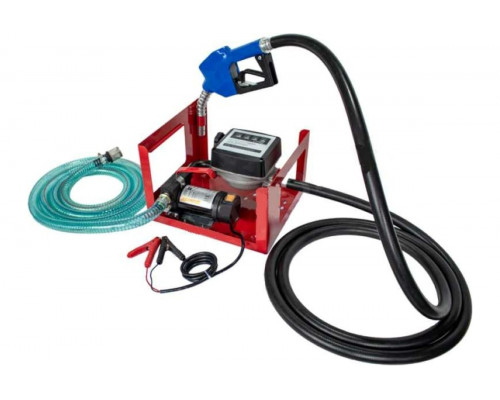 Станция перекачки топлива Petropump DCFD 60 12В, 60 л/мин, механический счетчик и пистолет PP320005