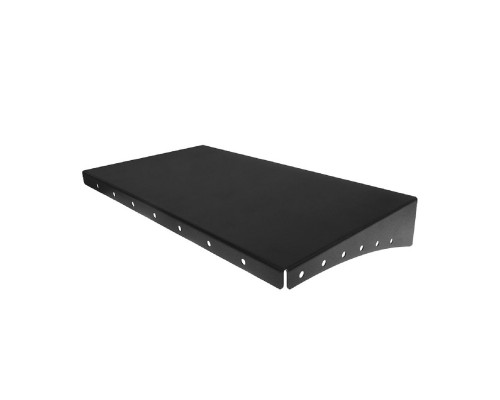 Полка для хранения EMBODIMENT EMB-TB-SH-400x220 металлическая настенная черная