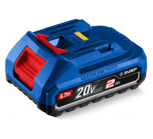 Аккумулятор ЗУБР BP-P-20-2 Power PRO 20 В, 2.0 А·ч, LMS BP-P-20-2