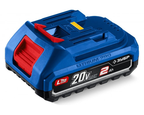 Аккумулятор ЗУБР BP-P-20-2 Power PRO 20 В, 2.0 А·ч, LMS BP-P-20-2