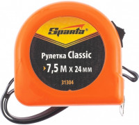 Рулетка Sparta Classic, 7.5 мх24 мм пластиковый корпус// 31304