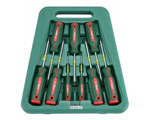 Набор отверток HANS 06440-9T TORX 9 пр