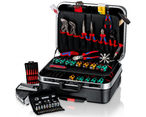 Набор инструмента KNIPEX KN-002106M BIG Basic Move Mechanic, 79 предметов