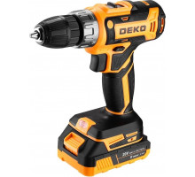 Дрель-шуруповерт аккумуляторная DEKO Banger 20V ONE 13 пр. в кейсе, 2x3.0Ач 083-1109