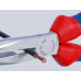 Длинногубцы KNIPEX KN-2612200SB с режущими кромками, 200 мм