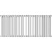 Радиатор отопления ROYAL THERMO Shift R22 C2050-28 секц. RAL9016 дизайнерский НС-1631341