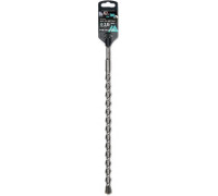 Бур SDS-plus METALLICA Optima 16х360/300 мм по бетону напайка с центром, 2 спирали 904626