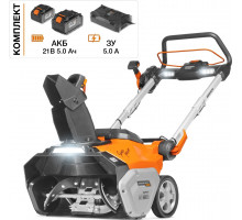 Снегоуборщик аккумуляторный DAEWOO DAST 6042Li SET