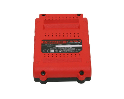 Аккумулятор Crown 20.0В 2,0 Ач Li-ion CAB202013XE CB