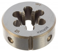 Плашка BERGER BG1185 дюймовая 1/2-14NPT, внешний d 54,7 мм