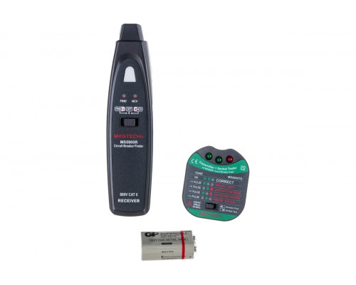 Тестер розеток MASTECH 13-1265 с детектором автоматов MS5905RTD