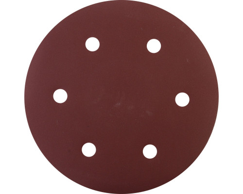 Круг шлифовальный на липучке PATRIOT VELCRO 225 мм 6 отв. P320 (10шт) 820010137