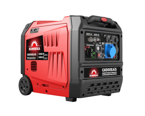 Генератор бензиновый SUNREKA G6000EAiS инверторный 211034