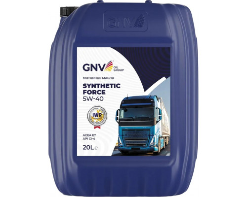 Масло моторное GNV Synthetic Force 5W40 20 л GSF1011442511110530020