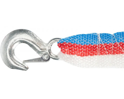 Трос буксировочный REXANT 80-0227 3,5 т, 5 м, с двумя крюками, в чехле