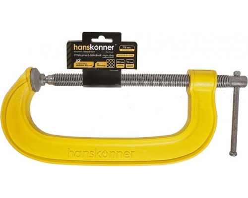 Струбцина G-образная HANSKONNER HK1078-01-200 200 мм / 8''