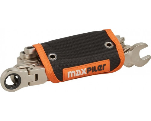 Набор инструментов MAXPILER MXT-8-SB в сумке, 8 предметов, CRV