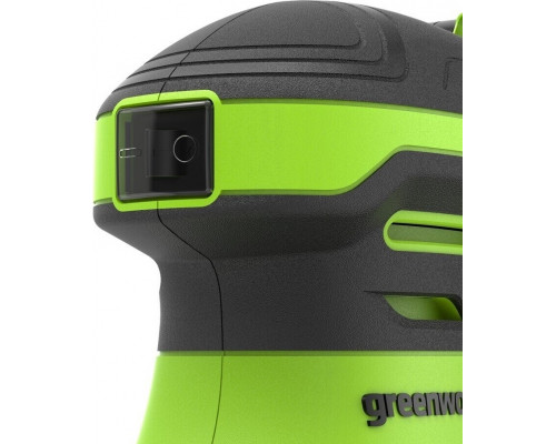 Плоская шлифмашина аккумуляторная GREENWORKS G24SS14 24V, АКБ 2Ач и ЗУ 3100507CUA