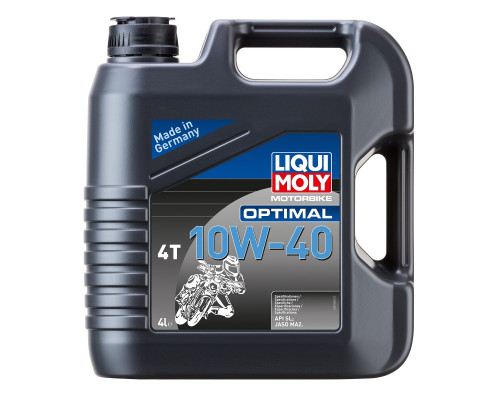 Масло для мотоциклов LIQUI MOLY SAE 10W40 Motorbike 4T Optimal 4 л 21863 21863