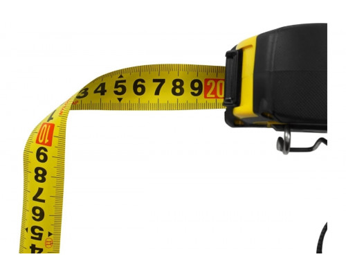 Рулетка BERGER BG1353 ударопрочная 7,5 м × 25 мм двусторонняя