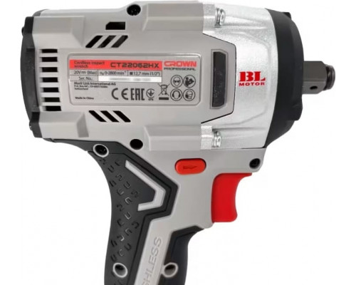 Гайковерт аккумуляторный Crown CT22062HX ударный