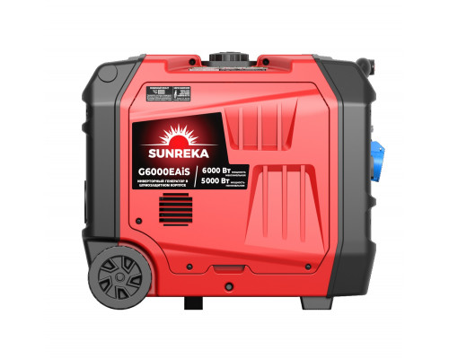 Генератор бензиновый SUNREKA G6000EAiS инверторный 211034